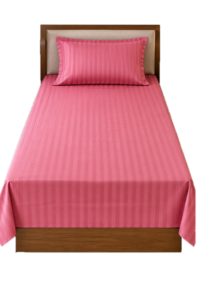 KUKIVO hospital bed sheet with pillow cover in Pink