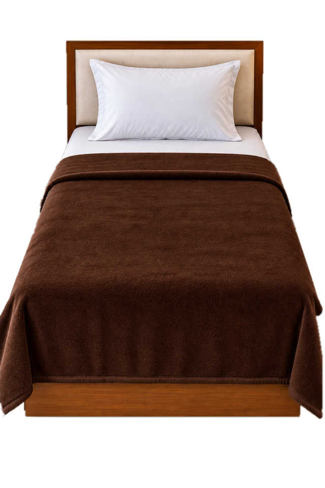 KUKIVO hospital blanket in Dark Brown