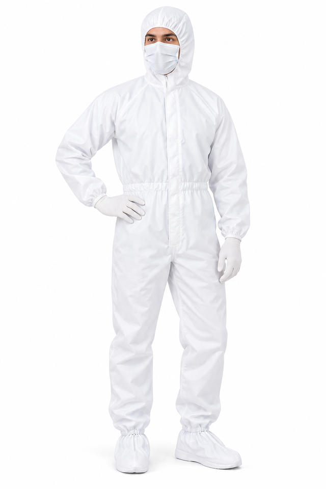 KUKIVO Pharma Coverall in White